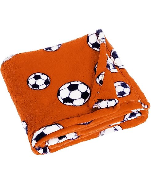 Babydecke Fleece-Decke Fußball, Playshoes günstig online kaufen