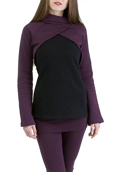 Pullover Mayla Violett-schwarz günstig online kaufen