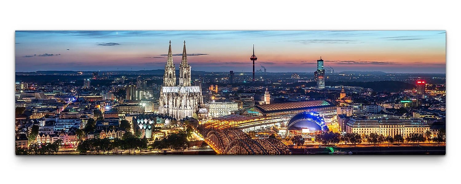 möbel-direkt.de Leinwandbild Bilder XXL Kölner Brücke günstig online kaufen