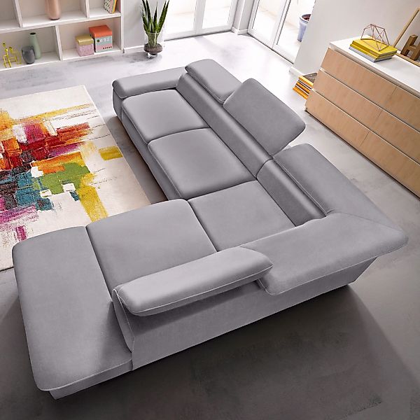 sit&more Ecksofa "Alcatraz L-Form" wahlweise mit Bettfunktion günstig online kaufen