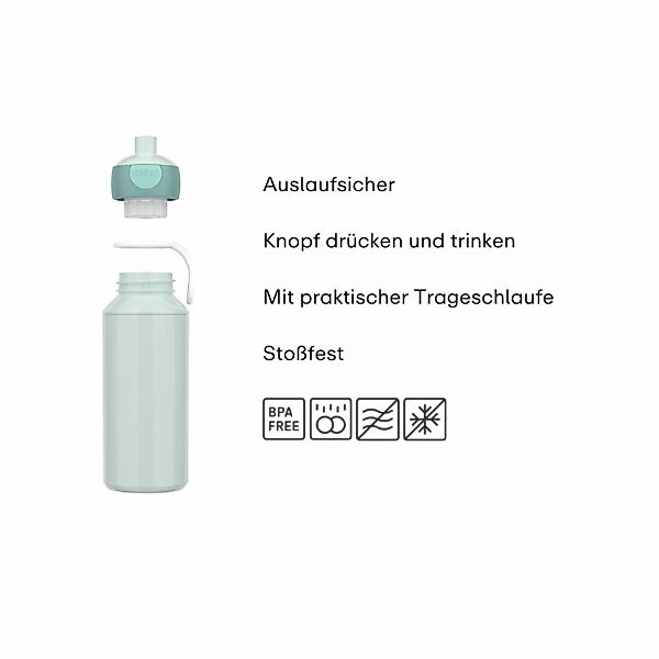 Mepal Trinkflasche "Pop-Up Trinkflasche Campus Switch 400 ml" günstig online kaufen