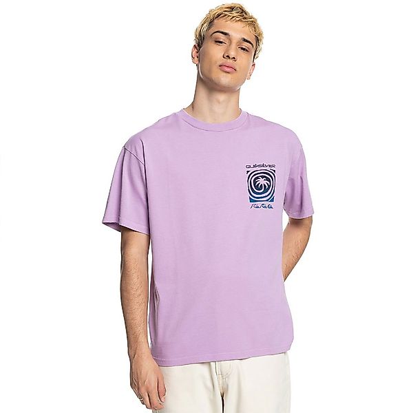 Quiksilver Thunder Away Kurzärmeliges T-shirt L Lavender günstig online kaufen