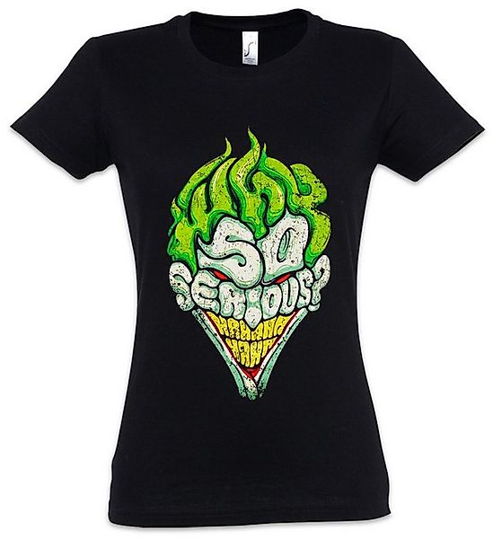 Urban Backwoods Print-Shirt Why So Serious Damen T-Shirt Gotham TV City Dar günstig online kaufen