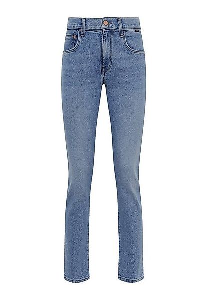 Mavi Slim-fit-Jeans Hochtaillierte Straight-Leg Jeans mit fünf Taschen (1-t günstig online kaufen