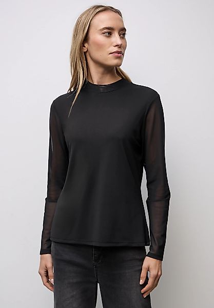 STREET ONE Langarmshirt mit Turtleneck günstig online kaufen