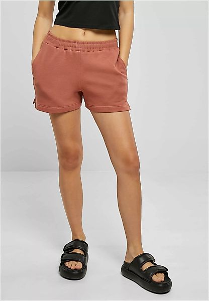 URBAN CLASSICS Sweatshorts "Damen Ladies Organic Terry Shorts", (1 tlg.) günstig online kaufen