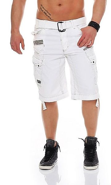 Geographical Norway Cargoshorts Herren Shorts mit abnehmbarem Gürtel (mit a günstig online kaufen