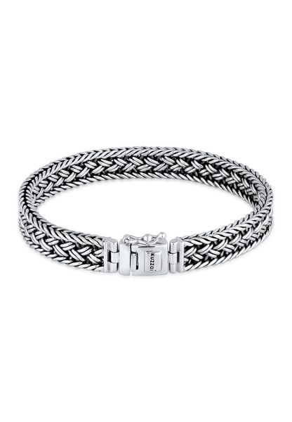 Kuzzoi Silberarmband Unisex Königskette Kastenverschluss 925er günstig online kaufen
