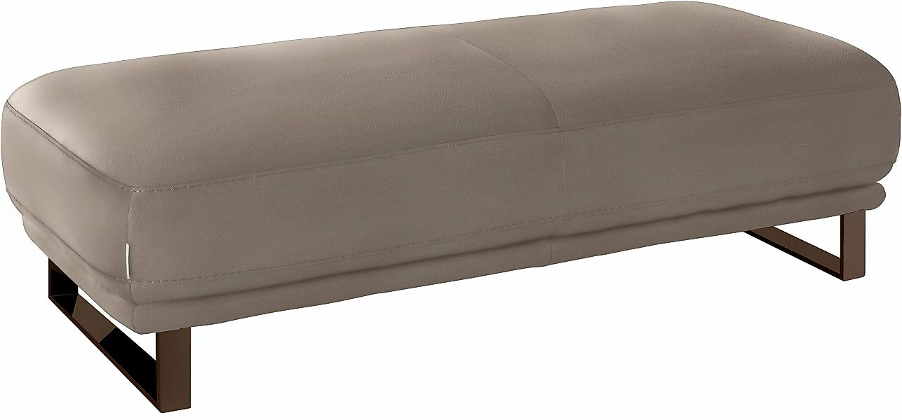 W.SCHILLIG Hocker "montanaa", mit Metallkufen in Bronze pulverbeschichtet, günstig online kaufen