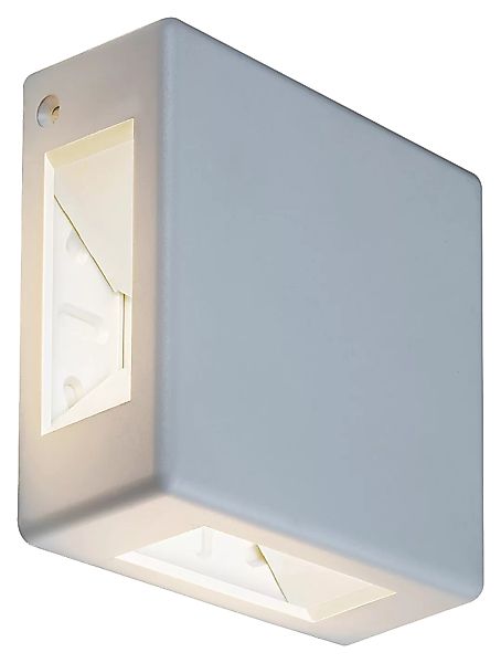 LED Außenwandleuchte weiß 4-seitig IP54 Lippa günstig online kaufen