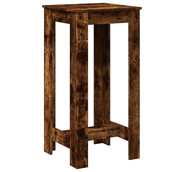 vidaXL Esstisch Bartisch Räuchereiche 51x50x103,5 cm Holzwerkstoff (1-St) günstig online kaufen