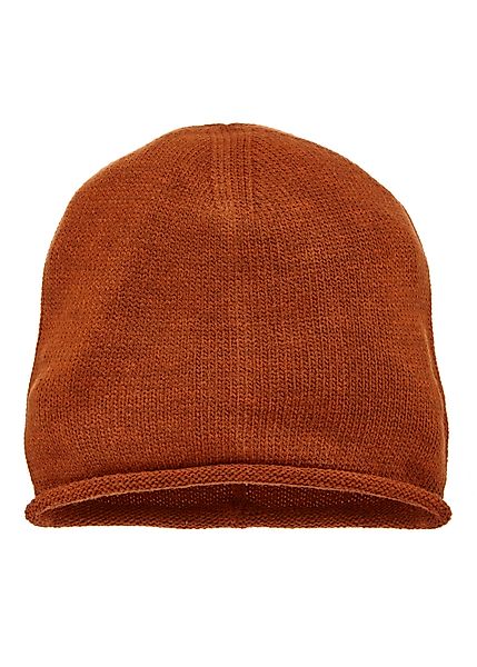 LASCANA Beanie Strickmütze Feinstrick mit Rollrand, günstig online kaufen