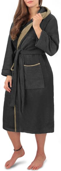 normani Damenbademantel Damen Wellness-Bademantel aus 100% günstig online kaufen