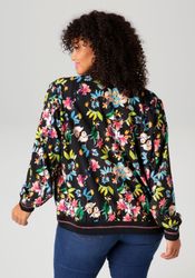Aniston PLUS Blouson Mit Blumendruck günstig online kaufen