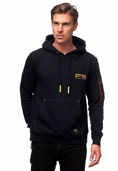 Rusty Neal Kapuzensweatshirt, mit stylischer Ärmeltasche günstig online kaufen
