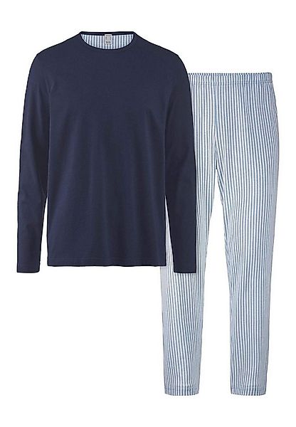 Hessnatur Pyjama PURE COTTON aus reiner Bio-Baumwolle (1 tlg) günstig online kaufen