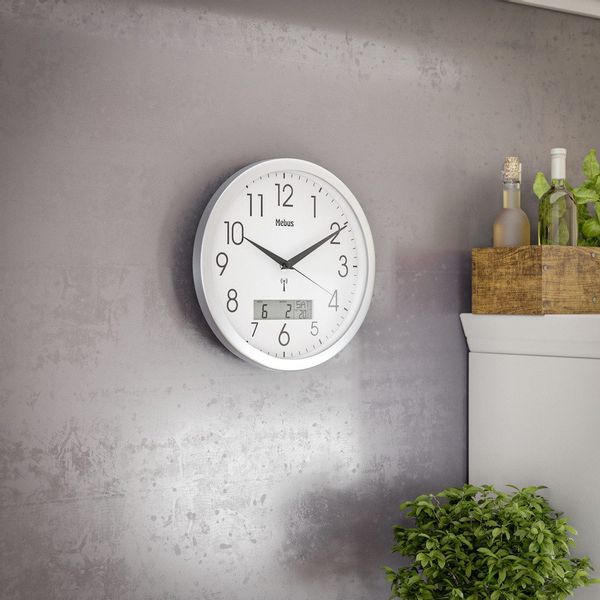Mebus Wanduhr Mebus 19422 Funk Wanduhr günstig online kaufen