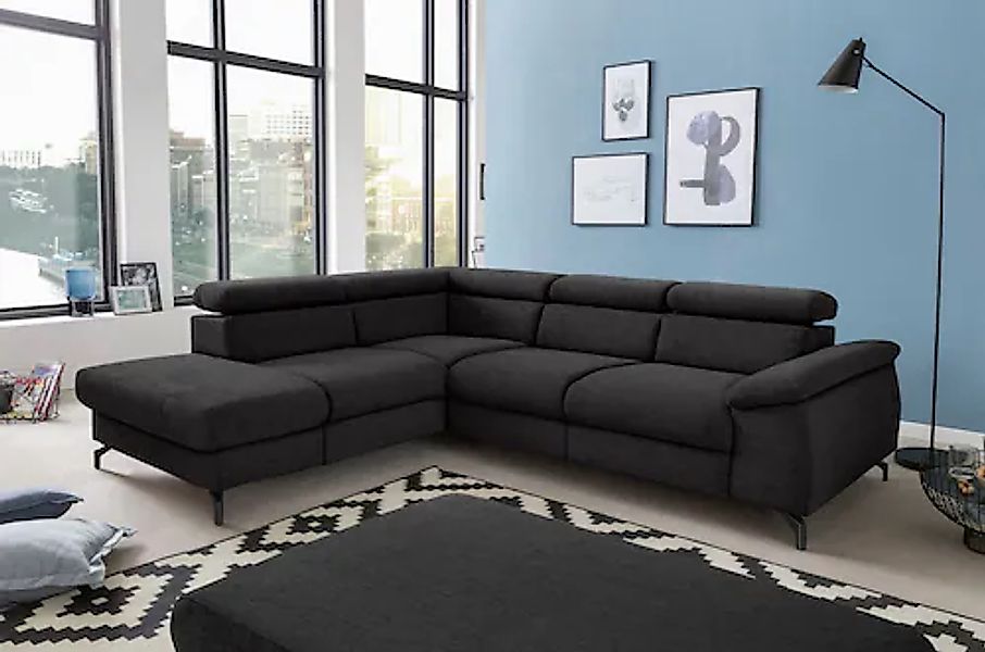 COTTA Polstergarnitur »Komaris L-Form«, (Set), Set bestehend aus: Ecksofa m günstig online kaufen