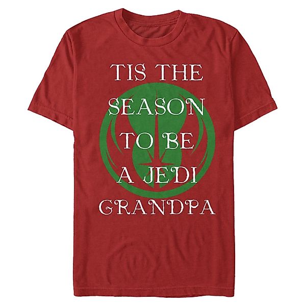 Star Wars - Jedi Grandpa - Weihnachten - Männer T-Shirt günstig online kaufen