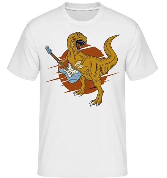 Dino Guitar · Shirtinator Männer T-Shirt günstig online kaufen