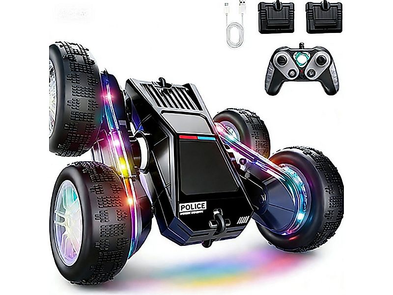 Luckice RC-Auto Ferngesteuertes Auto,2,4 GHz ferngesteuerter Stunt mit zwei günstig online kaufen