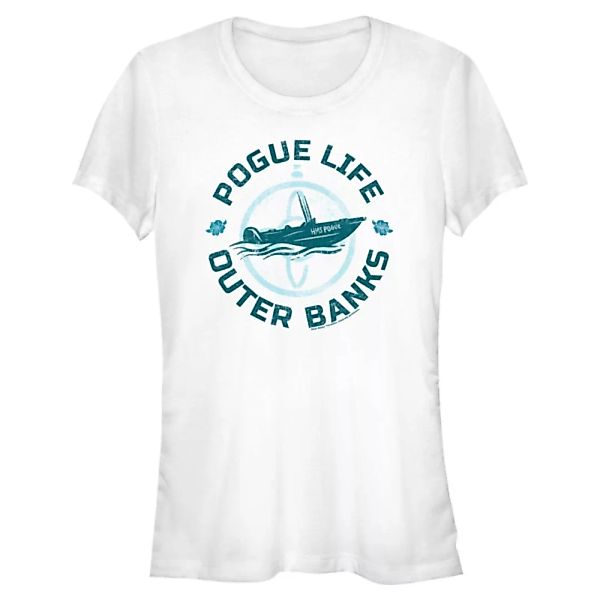 Netflix - Outer Banks - Logo Pogue Life Circle - Frauen T-Shirt günstig online kaufen