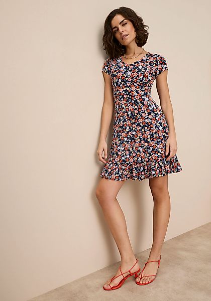 Laura Scott Sommerkleid mit floralem Alloverdruck, aus Viskosemischung - NE günstig online kaufen