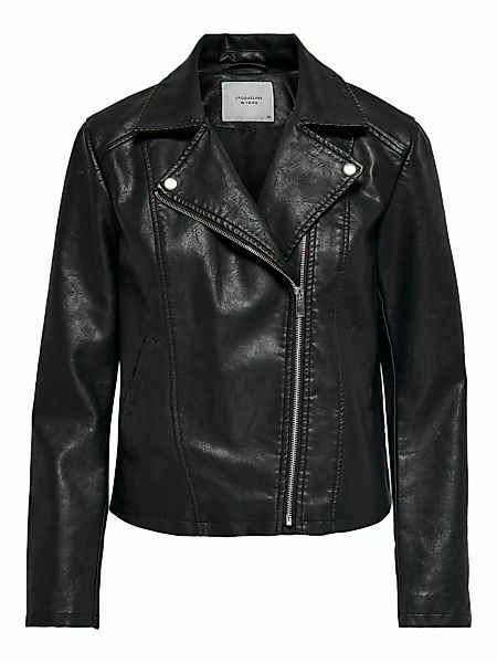 Jdy Simba Faux Leather Jacke 36 Black günstig online kaufen