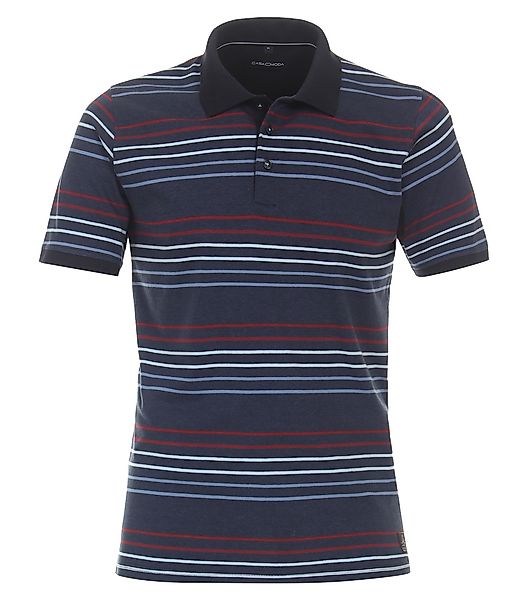 CASAMODA Poloshirt "CASAMODA Polo-Shirt gestreift" günstig online kaufen