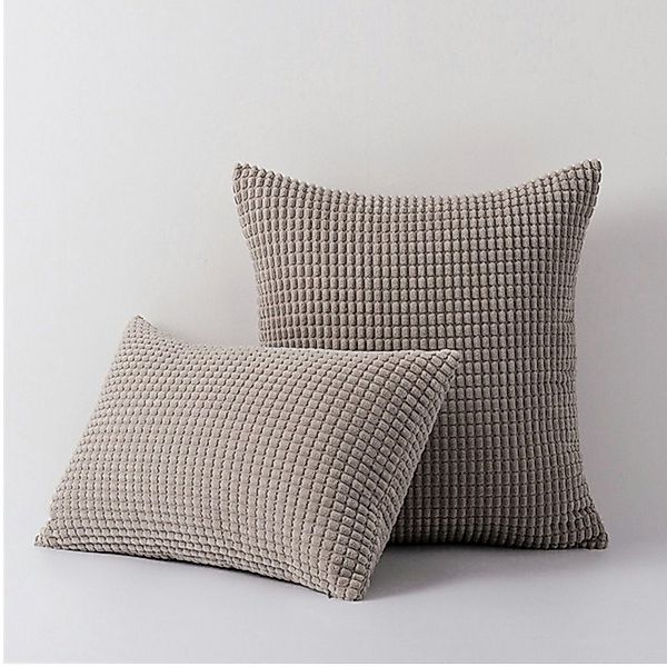 Roseninsel Sofakissen Kordsamt Kissenbezug mit Innenkissen, günstig online kaufen