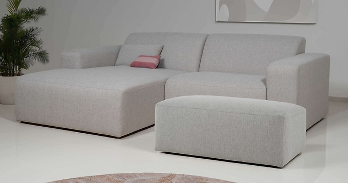 INOSIGN Ecksofa »Koa,228cm, L-Form, Modulsofa, Webstoff, Cord, Struktur« De günstig online kaufen