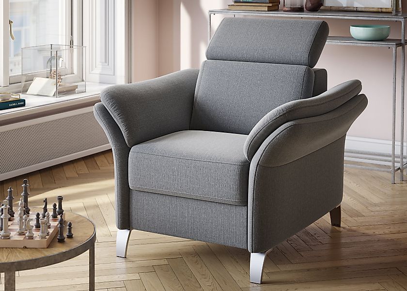 sit&more Sessel Vincenzo, inklusive Kopfteilverstellung günstig online kaufen