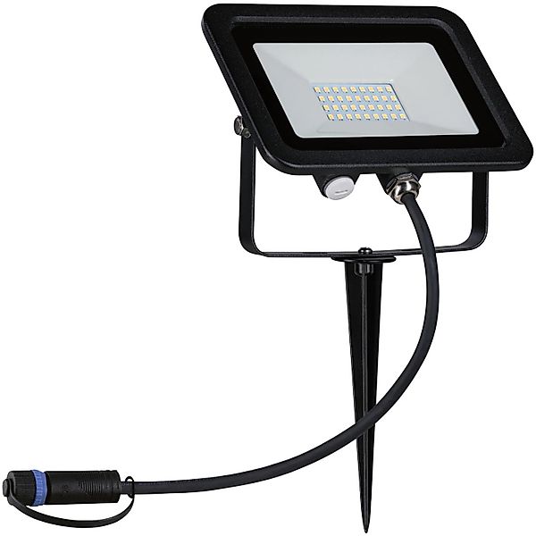 Paulmann Outdoor P&S Flood Spot 15 Schwarz 5W IP65 3000K günstig online kaufen