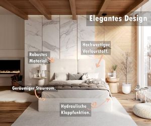 FDM Polsterbett Bettrahmen Bettgestell 90x200, 120x200, günstig online kaufen