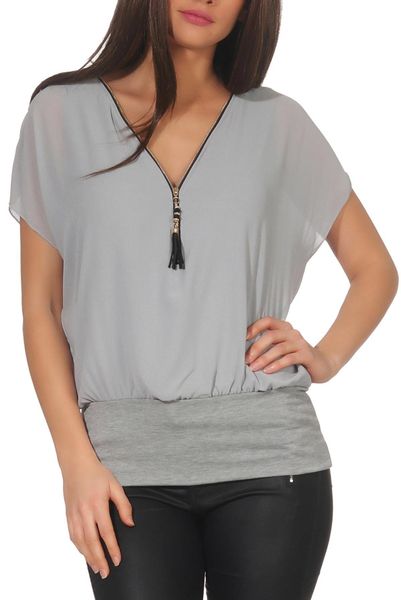 malito more than fashion Chiffonbluse 6298 günstig online kaufen
