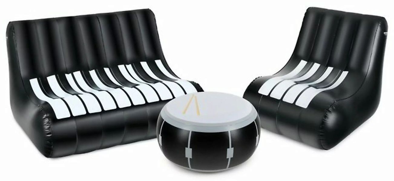 Stagecaptain Luftsofa Aufblasbares Loungemöbel-Set, Bestehend aus einem Tis günstig online kaufen
