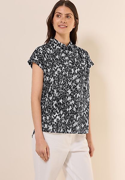 Cecil Kurzarmbluse aus reiner Baumwolle günstig online kaufen
