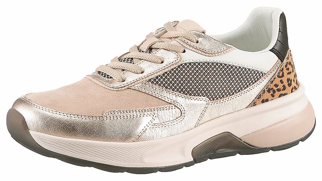 rollingsoft Keilsneaker, Freizeitschuh, Halbschuh, Schnürschuh mit Kontrast günstig online kaufen