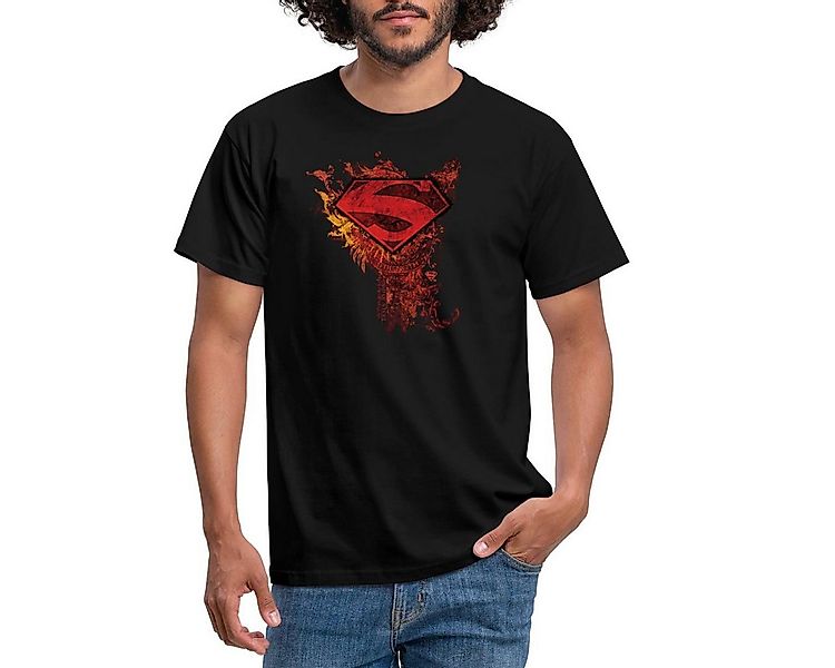 Spreadshirt T-Shirt DC Comics Superman Logo Strength Männer T-Shirt (1-tlg) günstig online kaufen