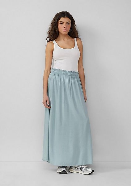 QS Maxirock Rock Langer Rock aus Viskose günstig online kaufen