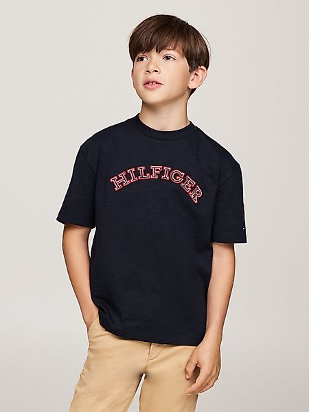 Tommy Hilfiger Kurzarmshirt MONOTYPE EMBROIDERED REG günstig online kaufen