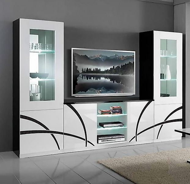 Xlmoebel TV-Schrank Neues 3-teiliges TV-Wohnwand-Set für das Wohnzimmer mit günstig online kaufen