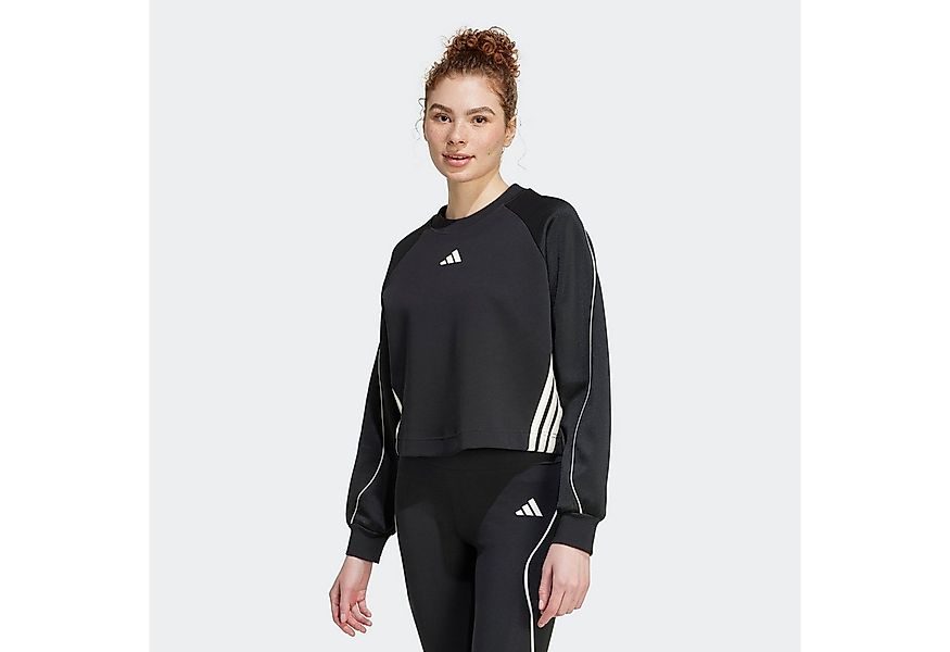adidas Sportswear Sweatshirt W STADIUM SWT sportlicher Stil mit Paspelierun günstig online kaufen