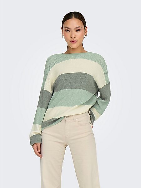 ONLY Strickpullover ONLATIA L/S STRIPE PULLOVER KNT NOOS Viskosemischung, r günstig online kaufen