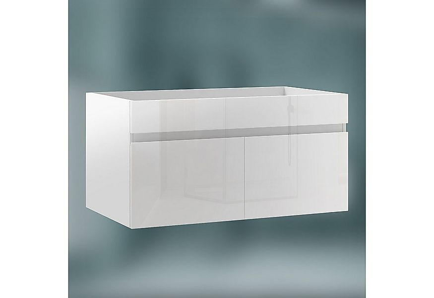 duschspa Waschtisch Unterschrank Waschbeckenunterschrank Hängeschrank Badsc günstig online kaufen