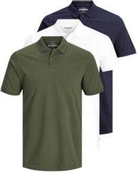 Jack & Jones Poloshirt (3er-Pack) in günstig online kaufen