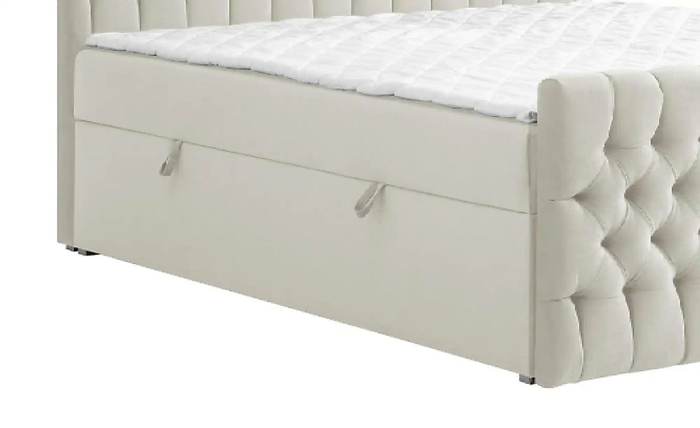 Boxbett mit Bettkasten und Fußteil Belek King ¦ beige Betten > Komfortbette günstig online kaufen