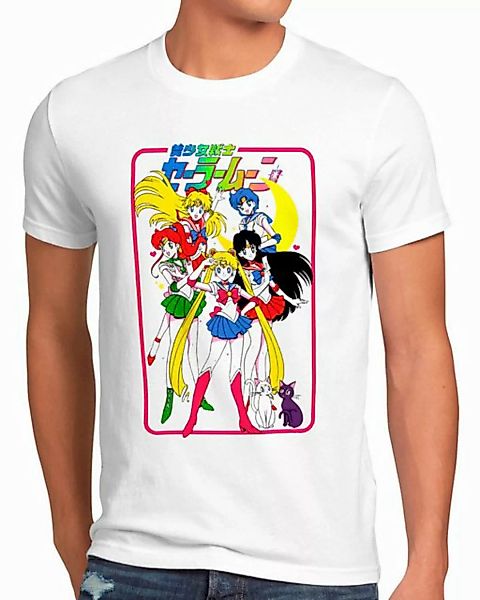 style3 T-Shirt Pretty Galaxy Girls sailor moon anime cosplay crystal günstig online kaufen