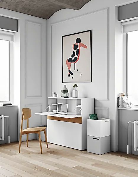 TemaHome Sekretär »Focus«, B/H 110/109 cm günstig online kaufen