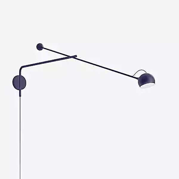 Artemide Ixa Arm Wandleuchte LED, blau - 3.000 K - mit Stecker günstig online kaufen